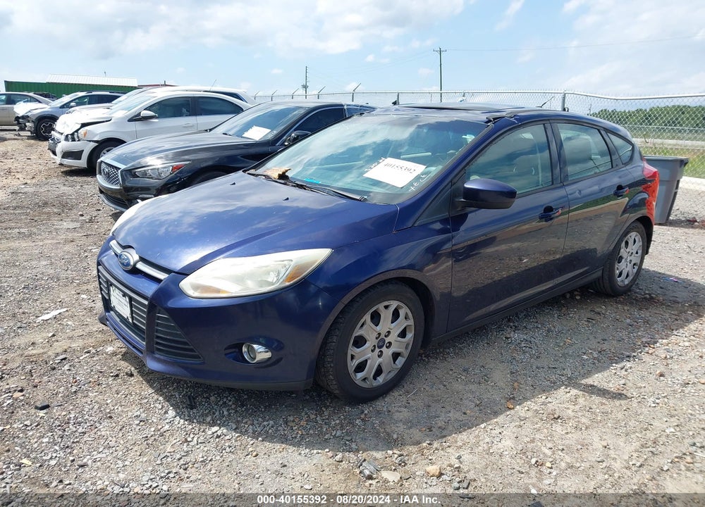 2012 FORD FOCUS VIN: 1FAHP3K28CL134469