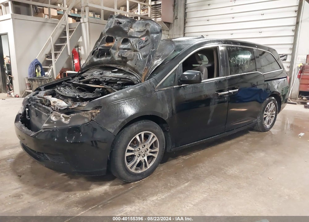 2013 HONDA ODYSSEY EX-L VIN: 5FNRL5H6XDB054966