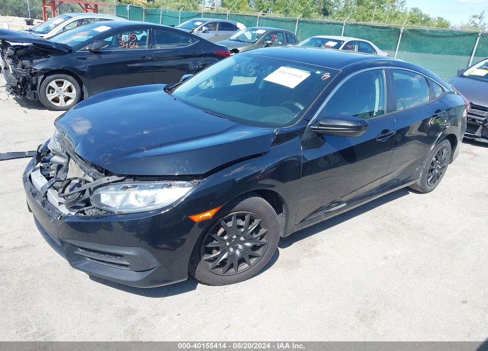 2017 HONDA CIVIC LX VIN: 19XFC2F59HE058305