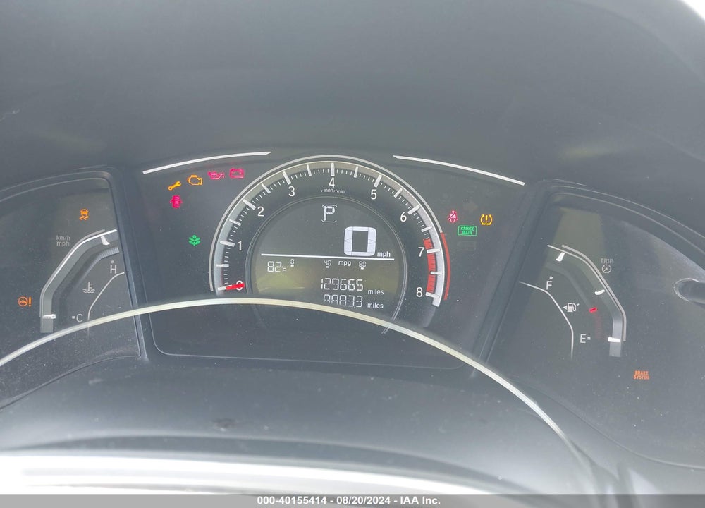 2017 HONDA CIVIC LX VIN: 19XFC2F59HE058305
