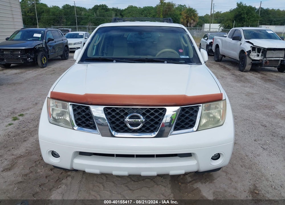 2005 NISSAN PATHFINDER SE VIN: 5N1AR18U75C791216