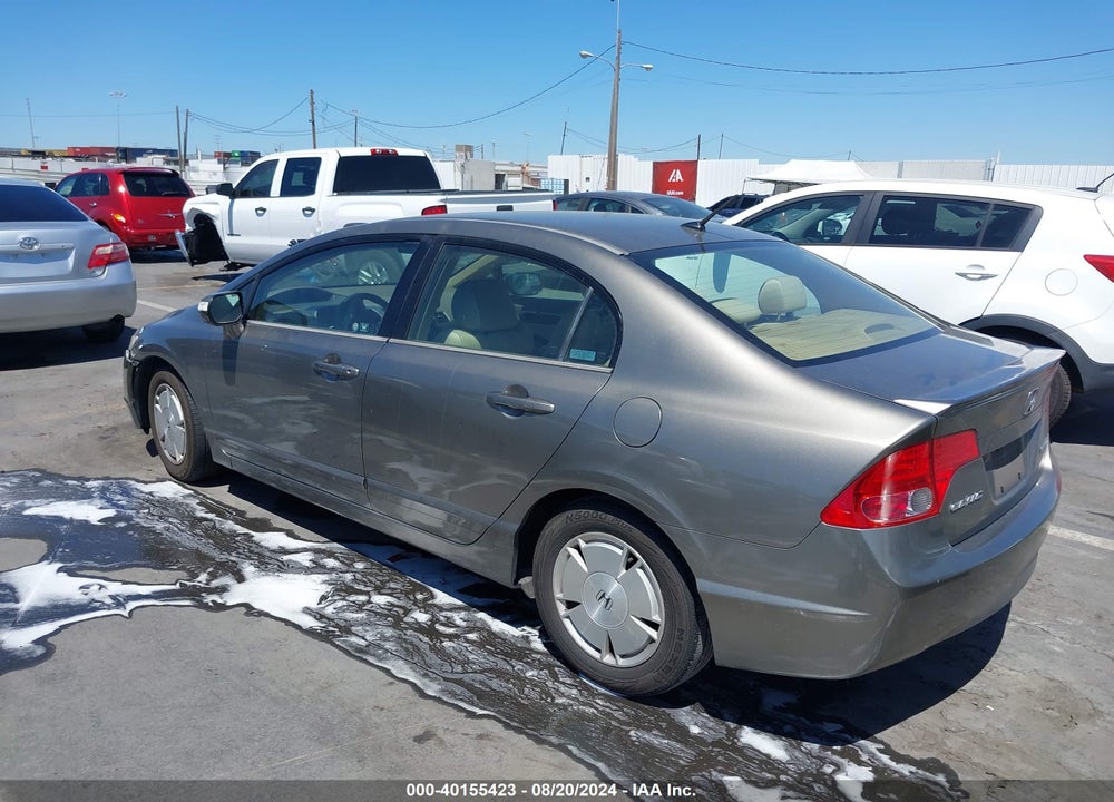 2006 HONDA CIVIC HYBRID VIN: JHMFA36256S025327