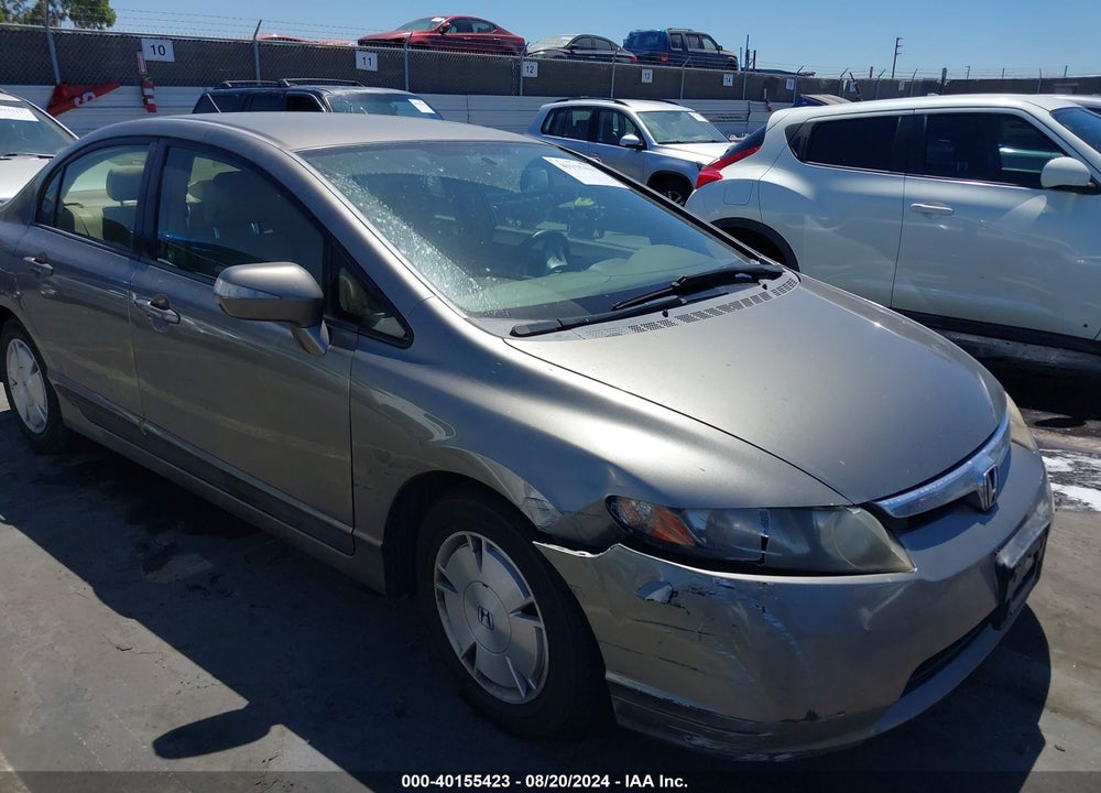 2006 HONDA CIVIC HYBRID VIN: JHMFA36256S025327