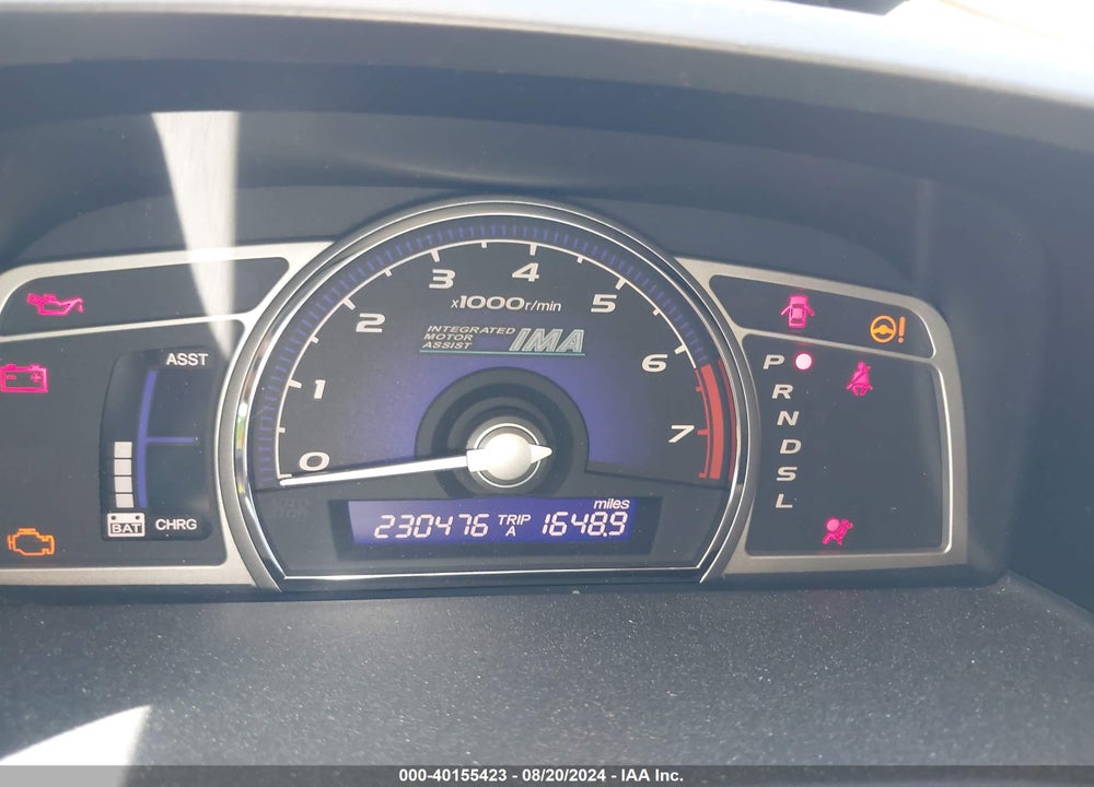 2006 HONDA CIVIC HYBRID VIN: JHMFA36256S025327