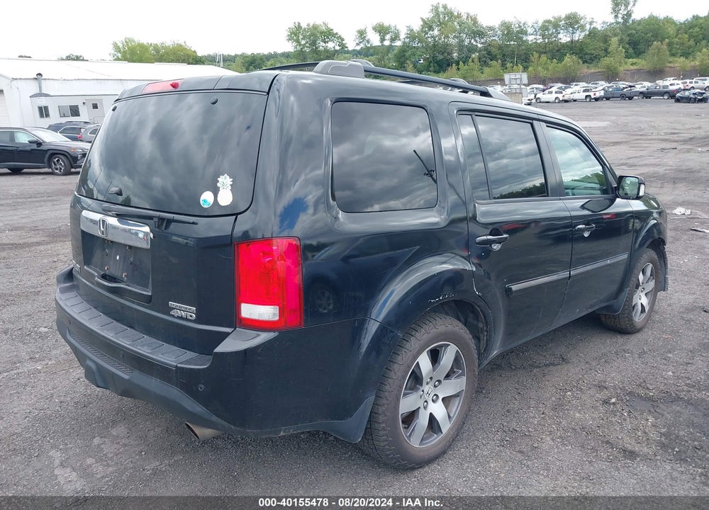 2012 HONDA PILOT TOURING VIN: 5FNYF4H90CB053542