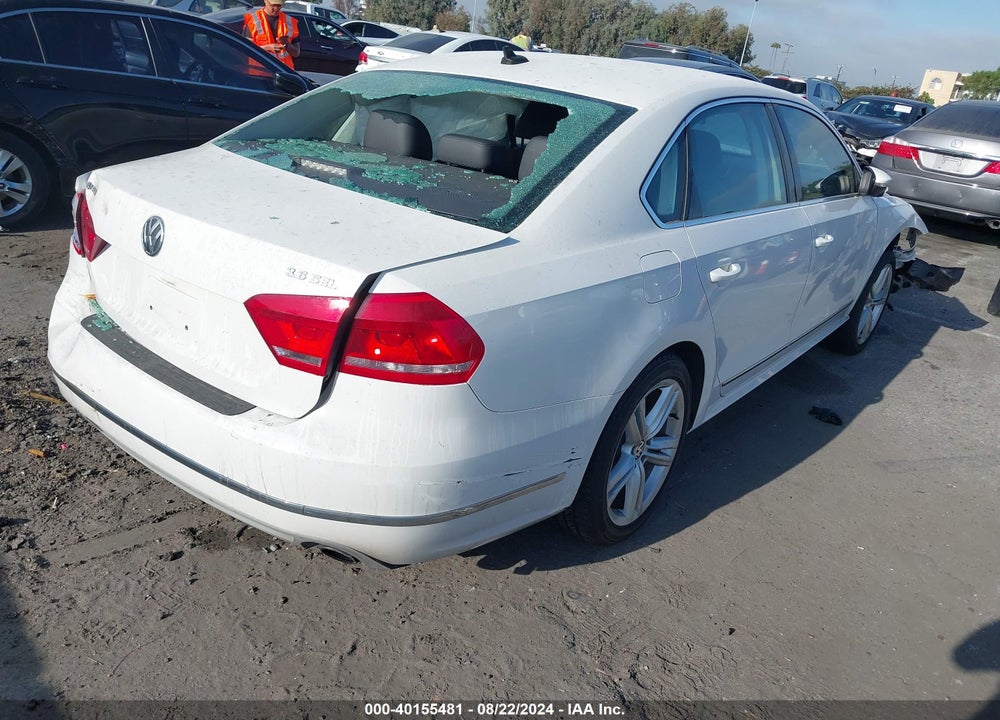 2012 VOLKSWAGEN PASSAT 3.6L V6 SEL PREMIUM VIN: 1VWCM7A31CC010720
