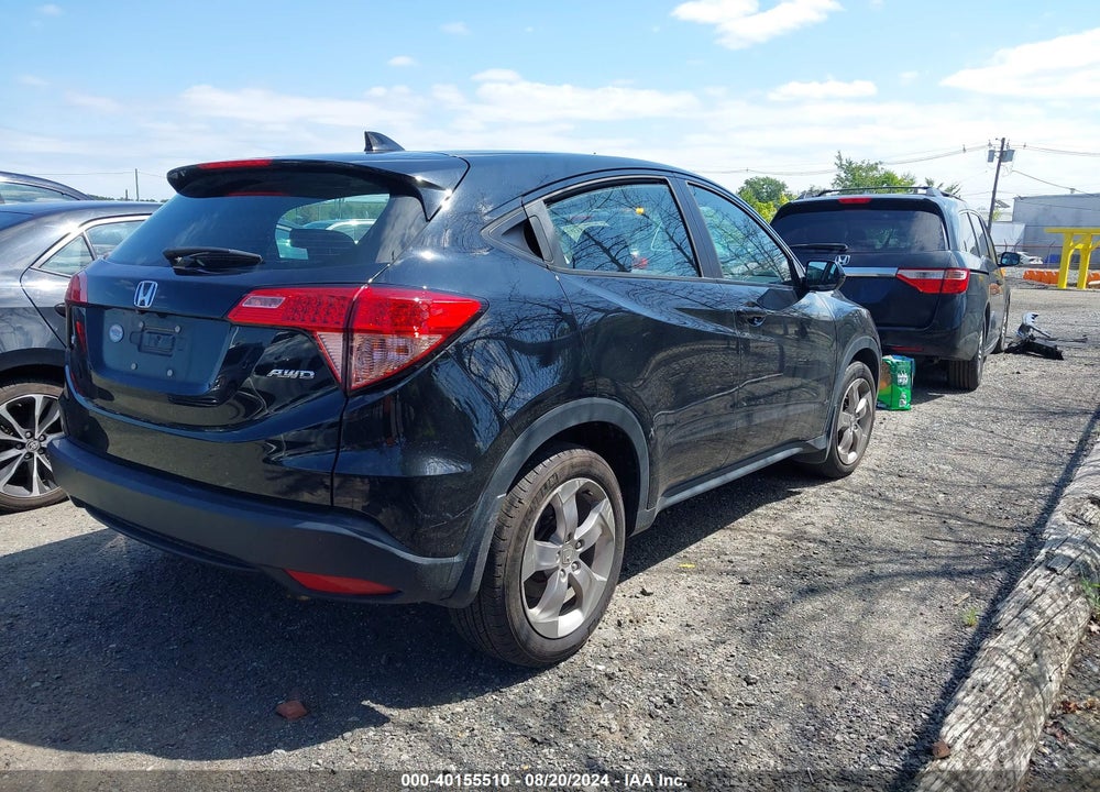 2018 HONDA HR-V LX VIN: 3CZRU6H36JG712534