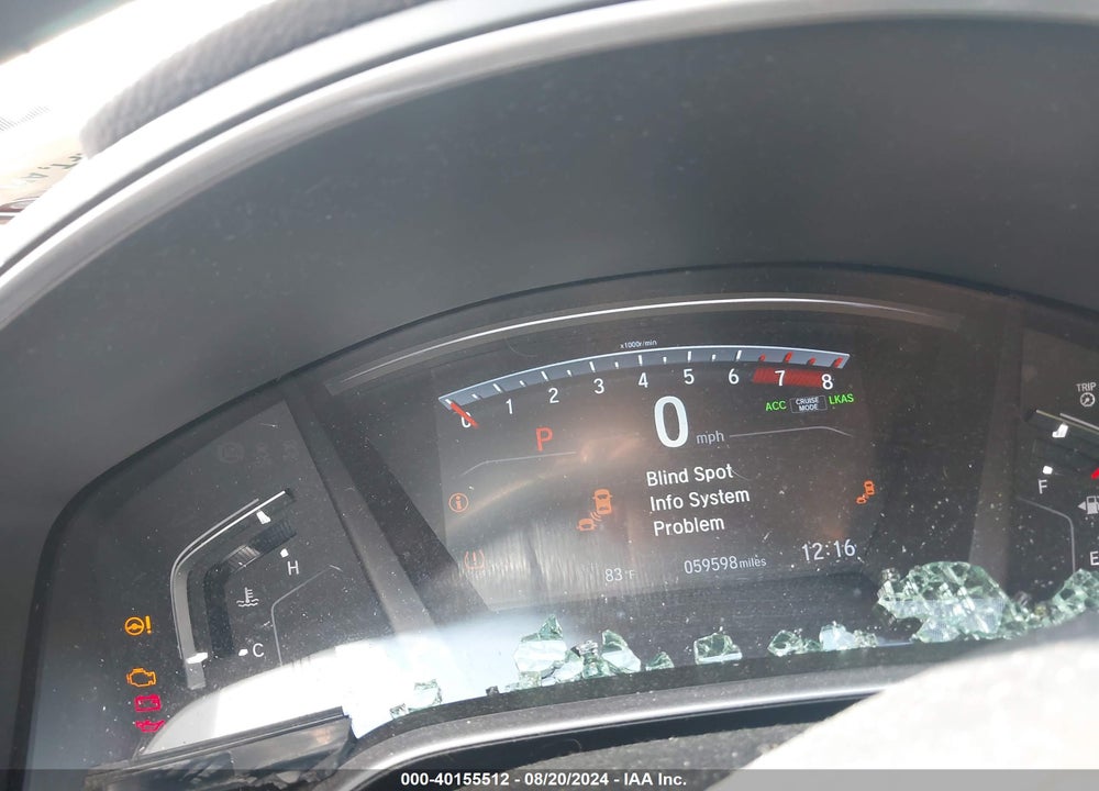 2019 HONDA CR-V EX VIN: 5J6RW2H50KL026157