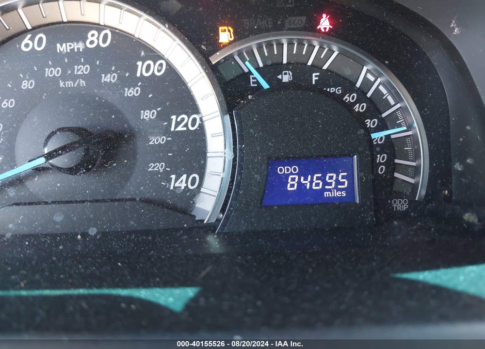 2012 TOYOTA CAMRY VIN: 4T1BF1FK3CU064788
