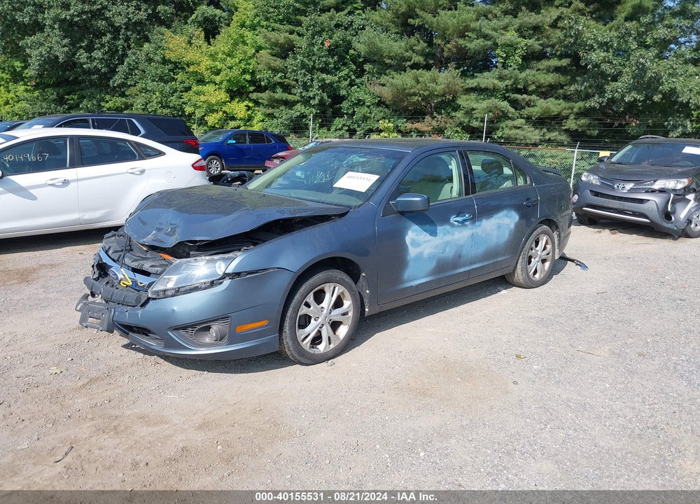 2012 FORD FUSION SE VIN: 3FAHP0HA8CR210545