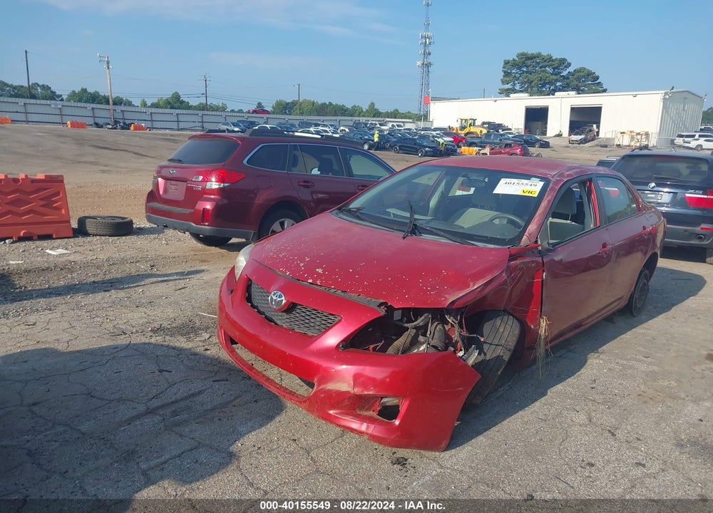 2009 TOYOTA COROLLA XLE VIN: 1NXBU40E29Z003418