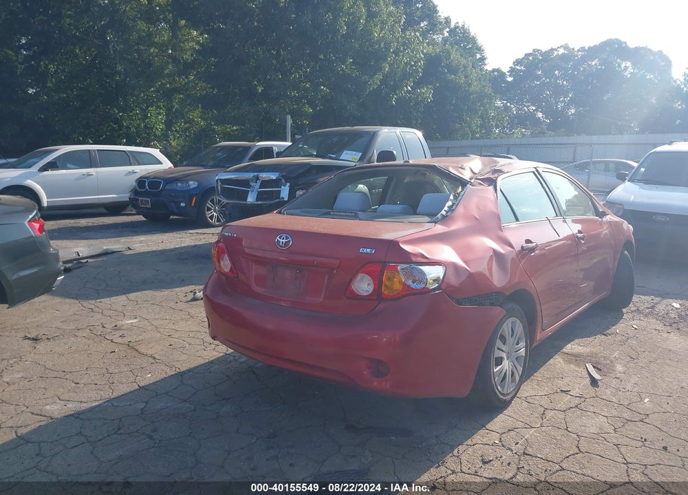 2009 TOYOTA COROLLA XLE VIN: 1NXBU40E29Z003418