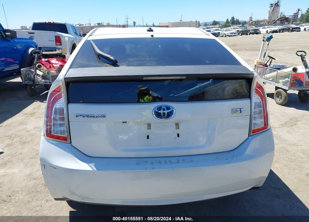 2013 TOYOTA PRIUS FOUR VIN: JTDKN3DU0D5689037