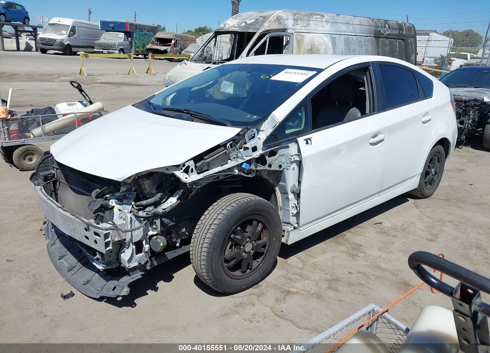 2013 TOYOTA PRIUS FOUR VIN: JTDKN3DU0D5689037