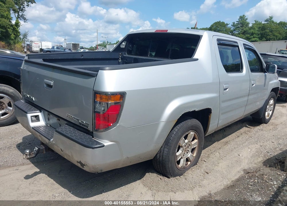 2008 HONDA RIDGELINE RTS VIN: 2HJYK16418H503567