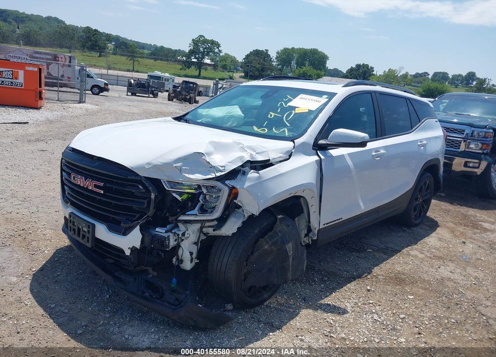 2022 GMC TERRAIN FWD SLE VIN: 3GKALMEV6NL180820