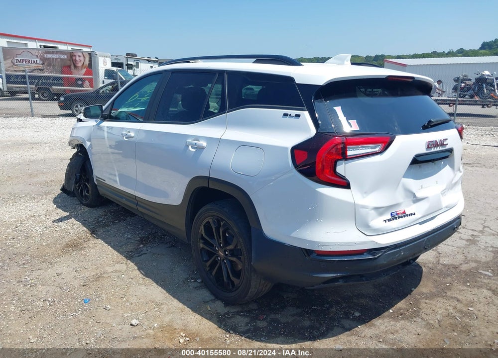 2022 GMC TERRAIN FWD SLE VIN: 3GKALMEV6NL180820