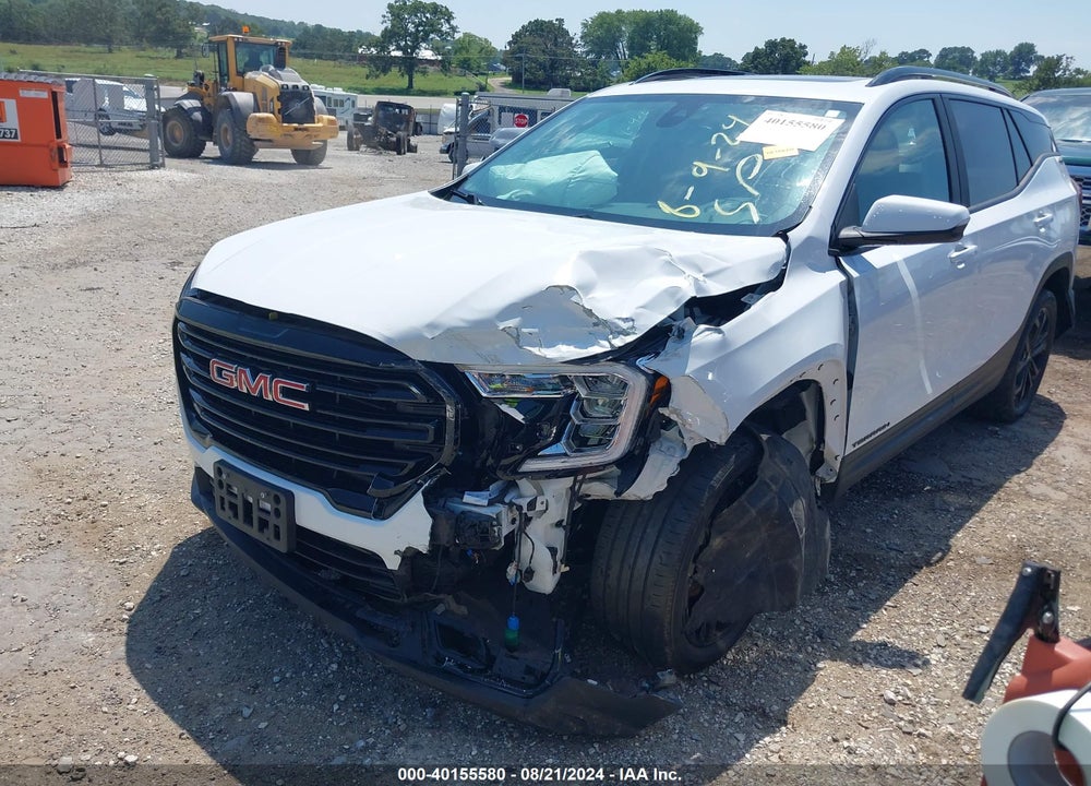 2022 GMC TERRAIN FWD SLE VIN: 3GKALMEV6NL180820