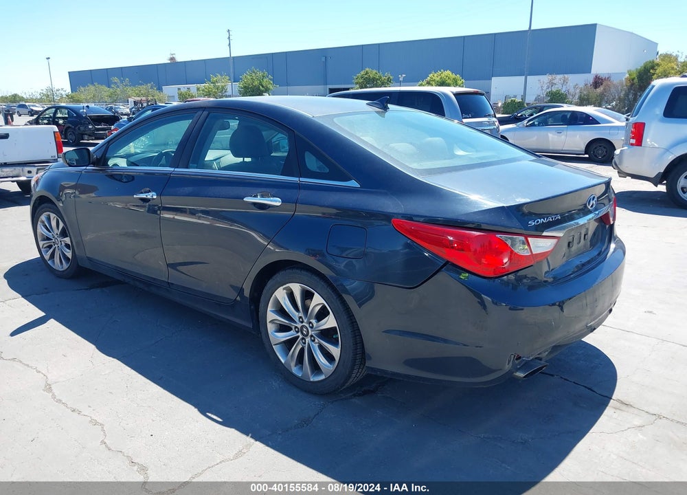 2011 HYUNDAI SONATA SE VIN: 5NPEC4AC4BH168050