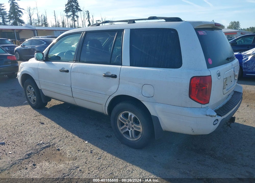 2004 HONDA PILOT EX-L VIN: 2HKYF18564H587305