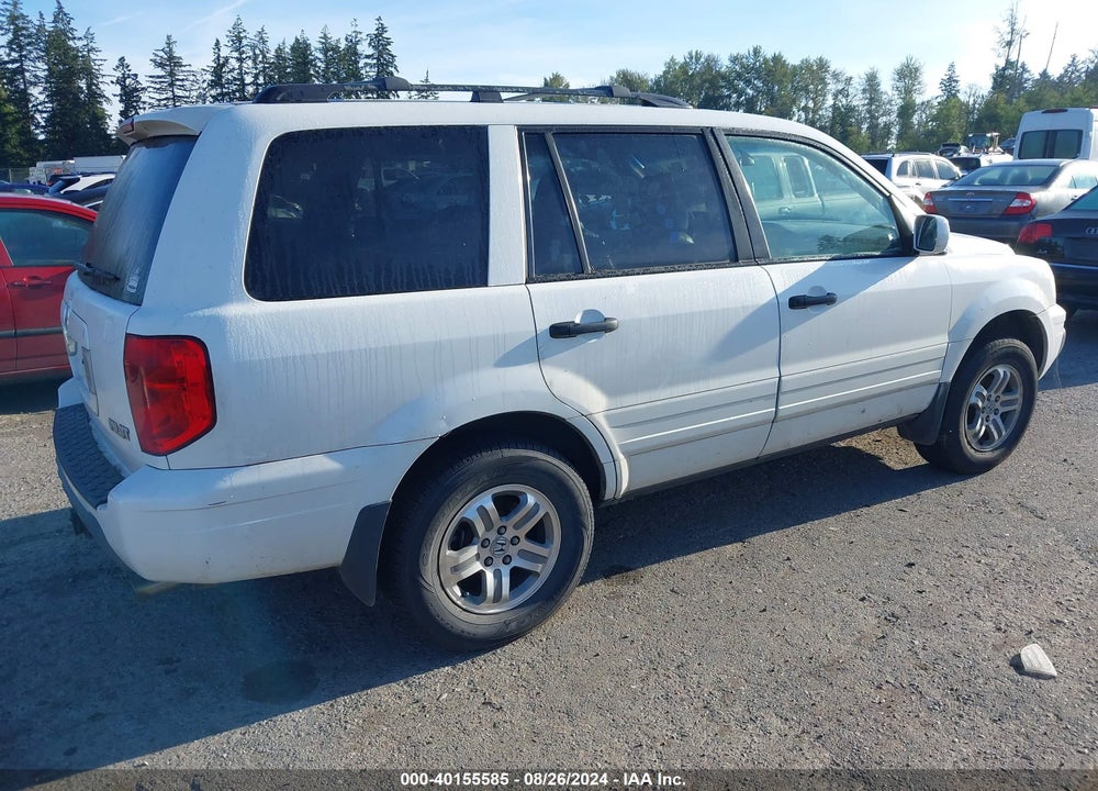 2004 HONDA PILOT EX-L VIN: 2HKYF18564H587305
