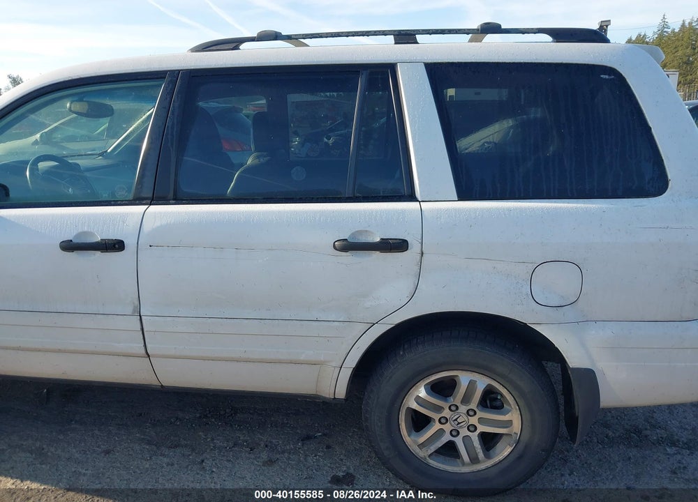 2004 HONDA PILOT EX-L VIN: 2HKYF18564H587305