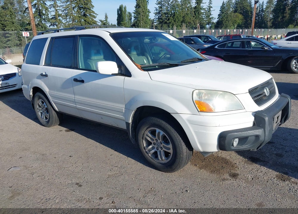 2004 HONDA PILOT EX-L VIN: 2HKYF18564H587305