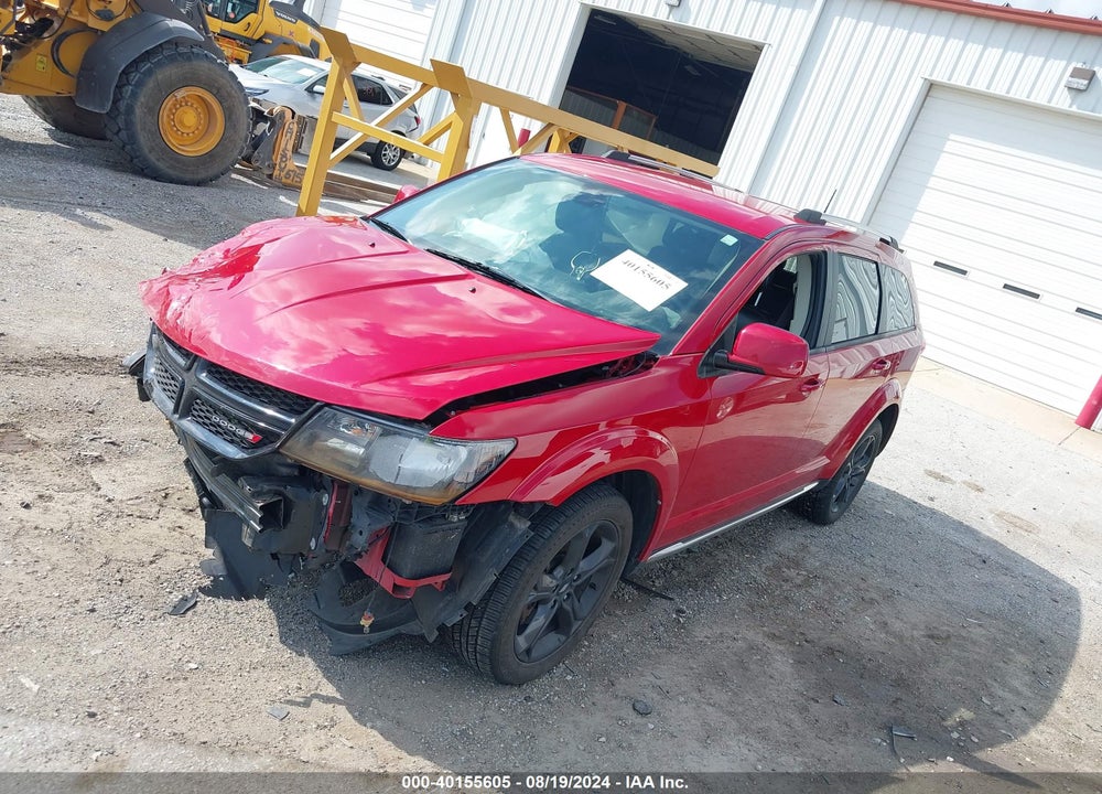 2019 DODGE JOURNEY CROSSROAD AWD VIN: 3C4PDDGG1KT816380