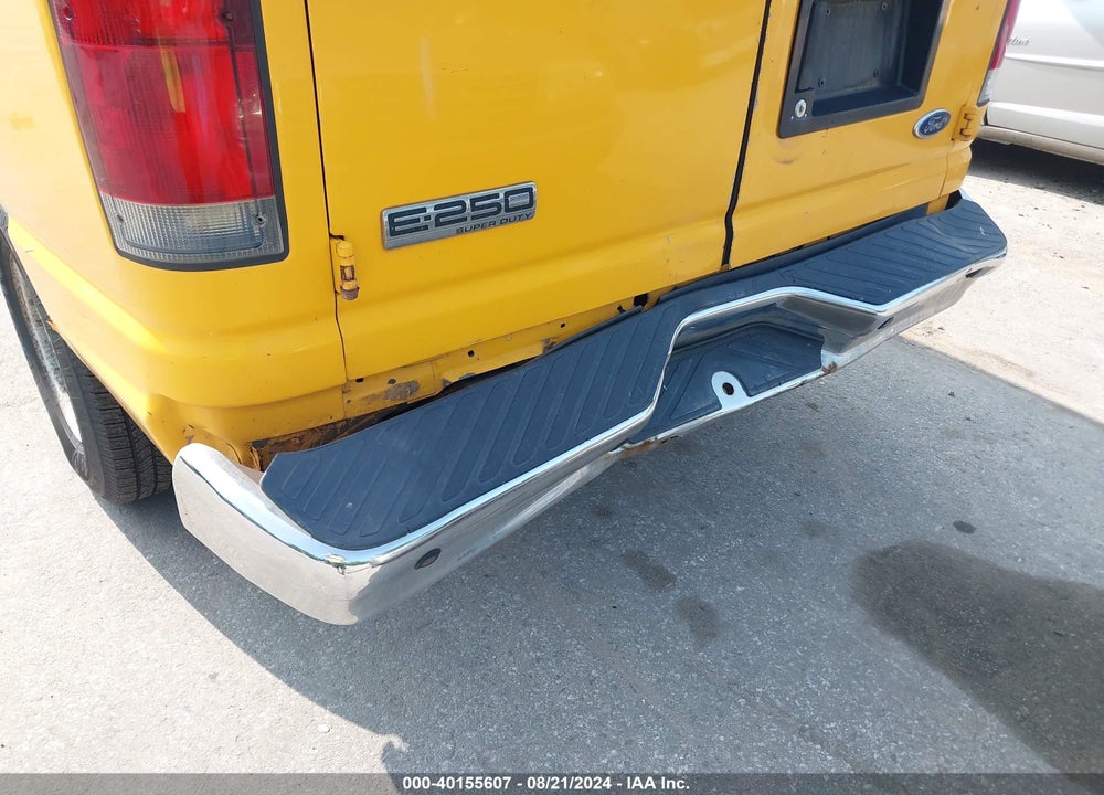 2008 FORD E-250 COMMERCIAL/RECREATIONAL VIN: 1FTNE24L28DA88965