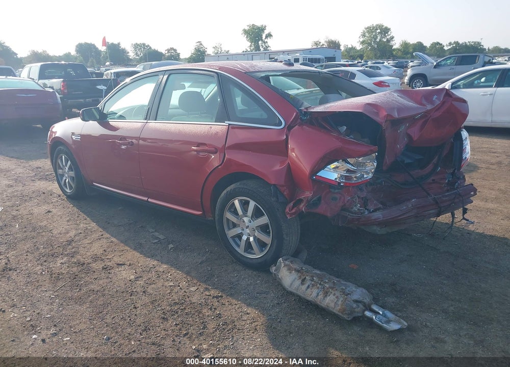 2009 FORD TAURUS SEL VIN: 1FAHP24W69G126964