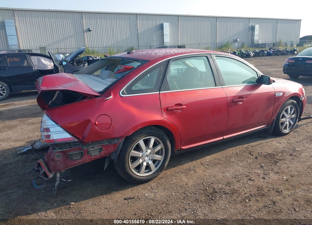 2009 FORD TAURUS SEL VIN: 1FAHP24W69G126964