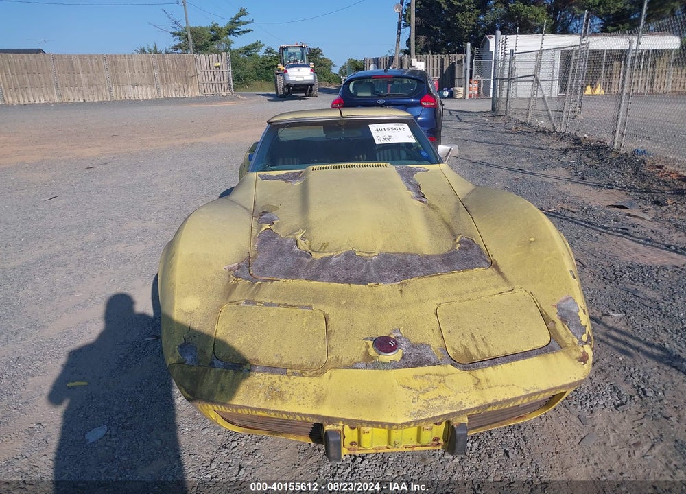 1976 CHEVROLET CORVETTE VIN: 1Z37L6S432983
