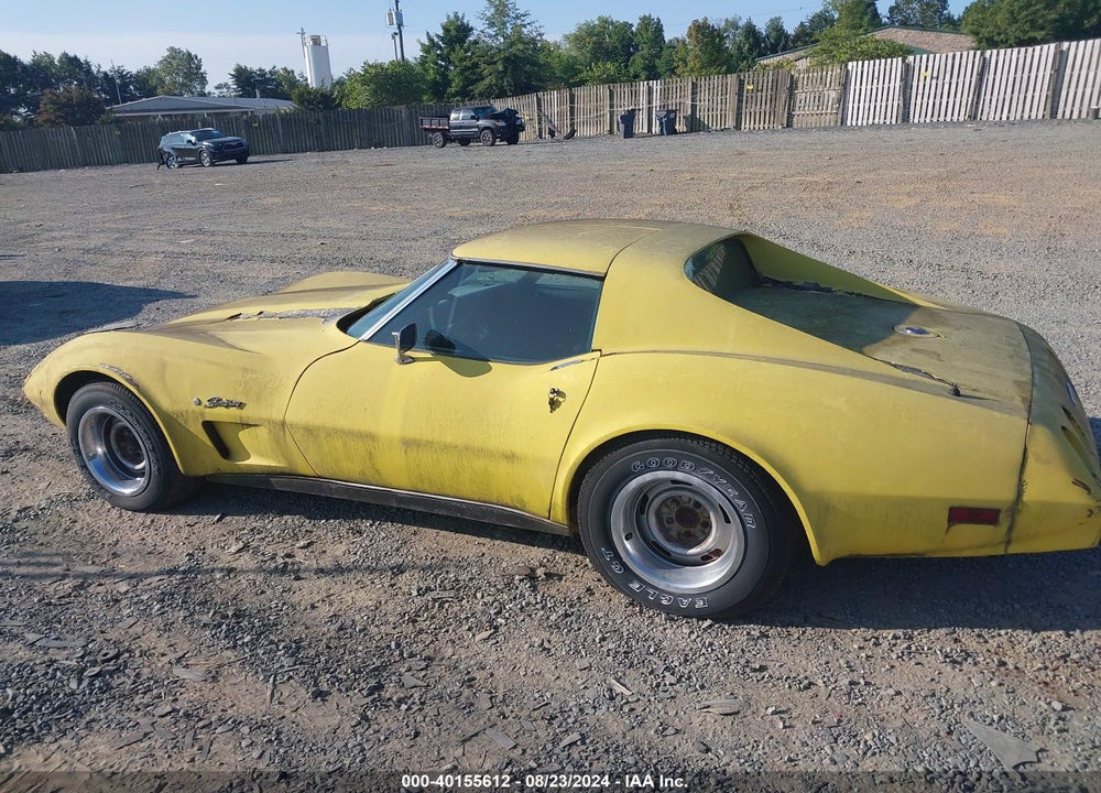 1976 CHEVROLET CORVETTE VIN: 1Z37L6S432983