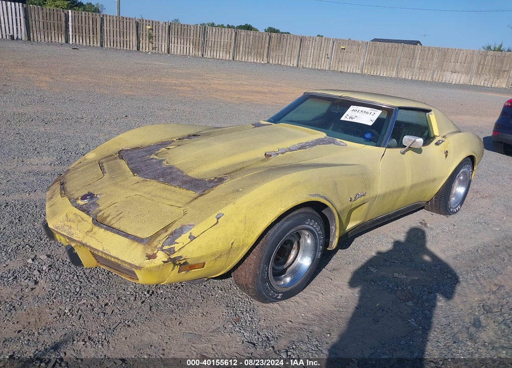 1976 CHEVROLET CORVETTE VIN: 1Z37L6S432983