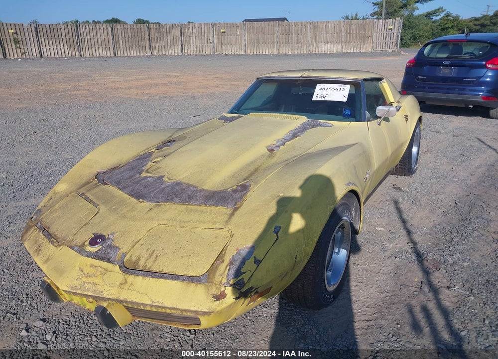 1976 CHEVROLET CORVETTE VIN: 1Z37L6S432983