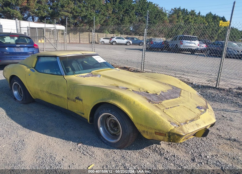 1976 CHEVROLET CORVETTE VIN: 1Z37L6S432983