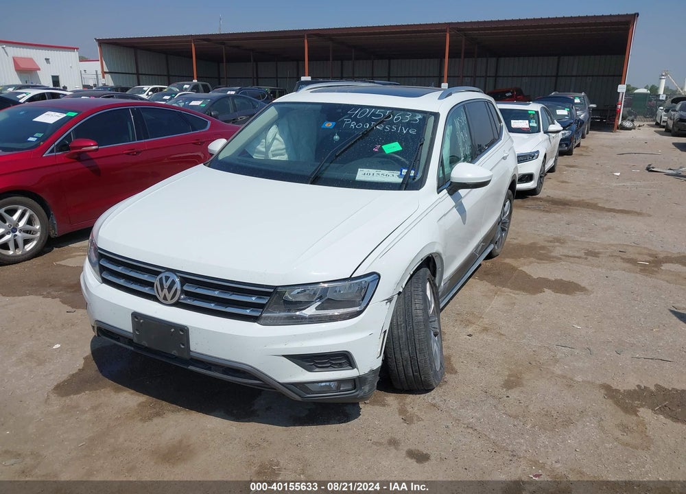 2020 VOLKSWAGEN TIGUAN 2.0T SE/2.0T SE R-LINE BLACK/2.0T SEL VIN: 3VV3B7AX6LM124692