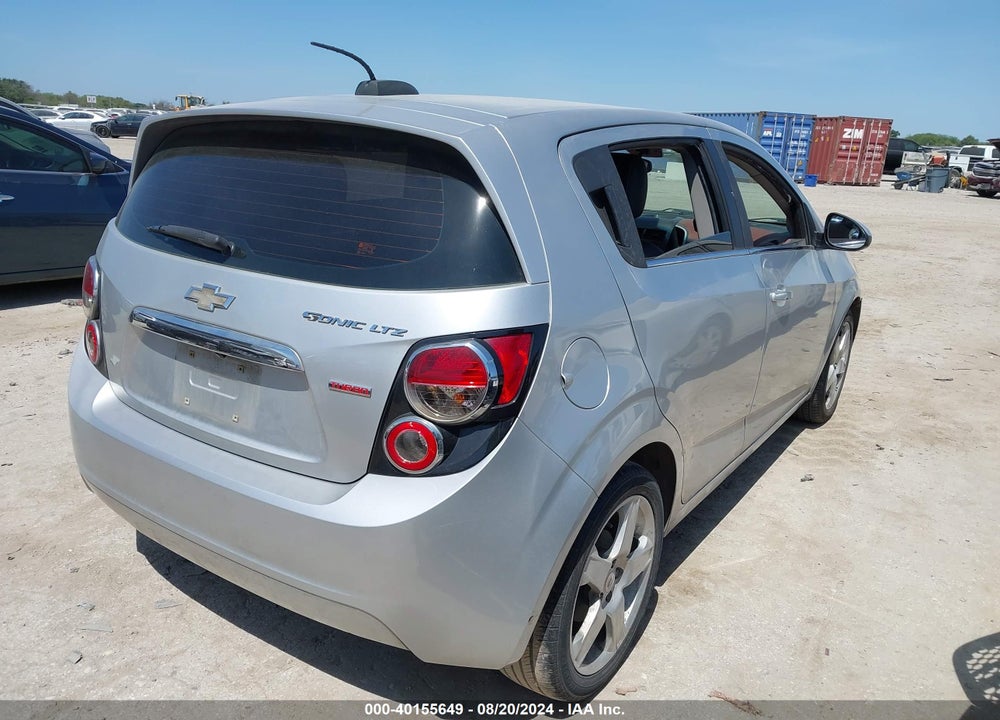 2015 CHEVROLET SONIC LTZ AUTO VIN: 1G1JE6SB6F4103067