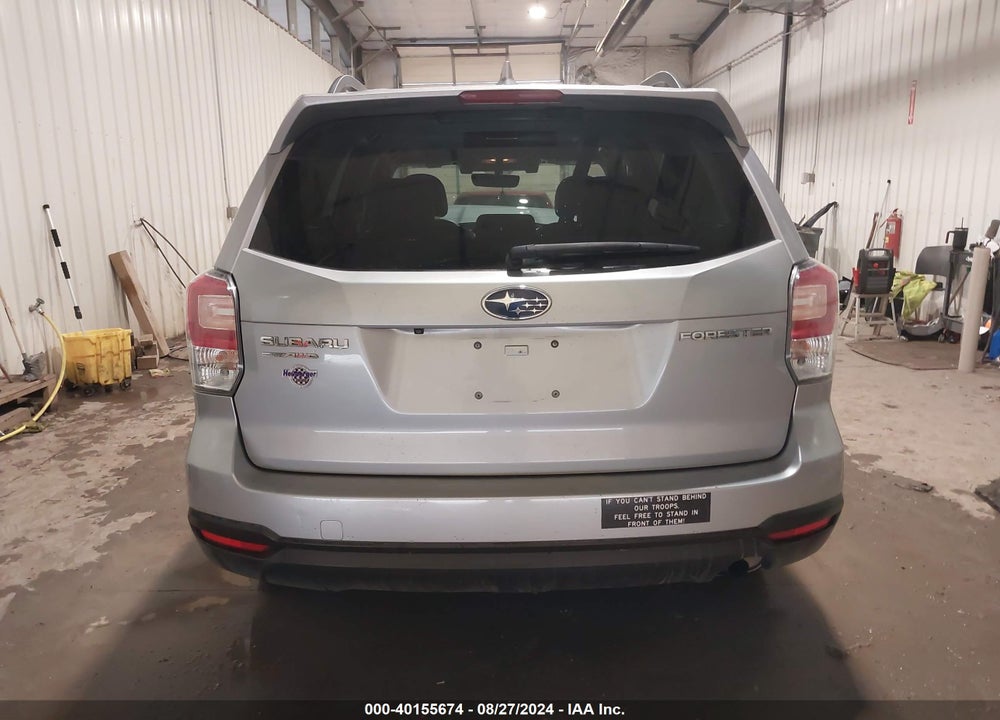 2018 SUBARU FORESTER VIN: JF2SJAGC9JH507611