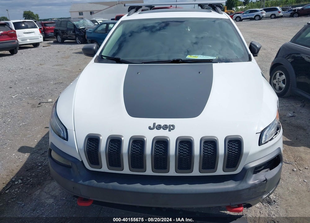 2018 JEEP CHEROKEE TRAILHAWK 4X4 VIN: 1C4PJMBX5JD517110