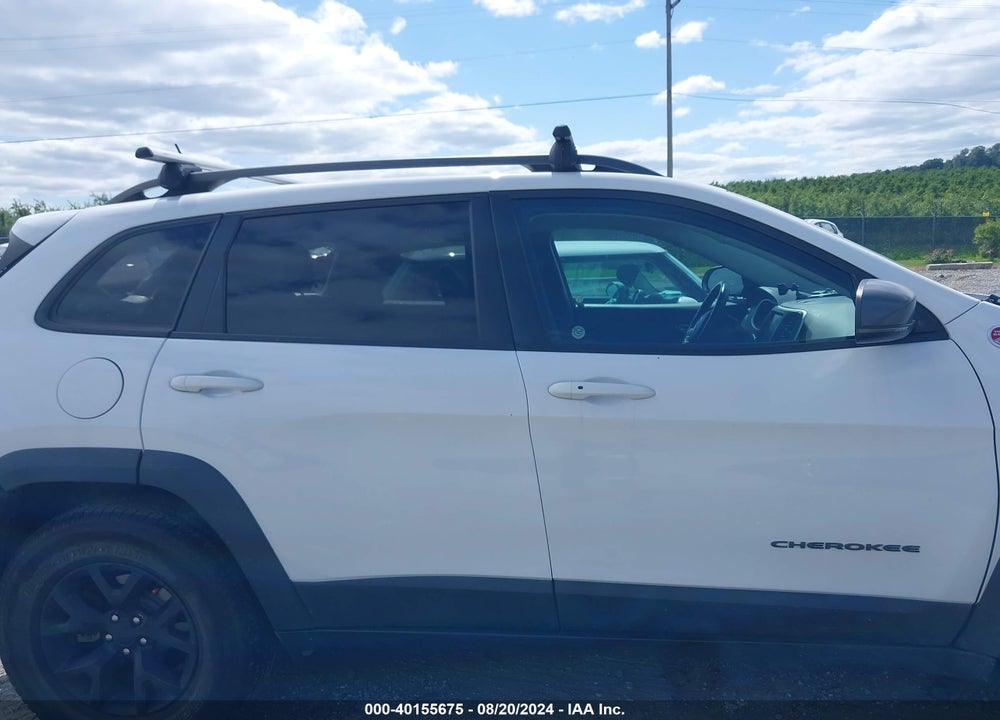 2018 JEEP CHEROKEE TRAILHAWK 4X4 VIN: 1C4PJMBX5JD517110