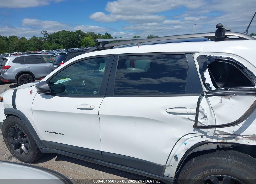 2018 JEEP CHEROKEE TRAILHAWK 4X4 VIN: 1C4PJMBX5JD517110