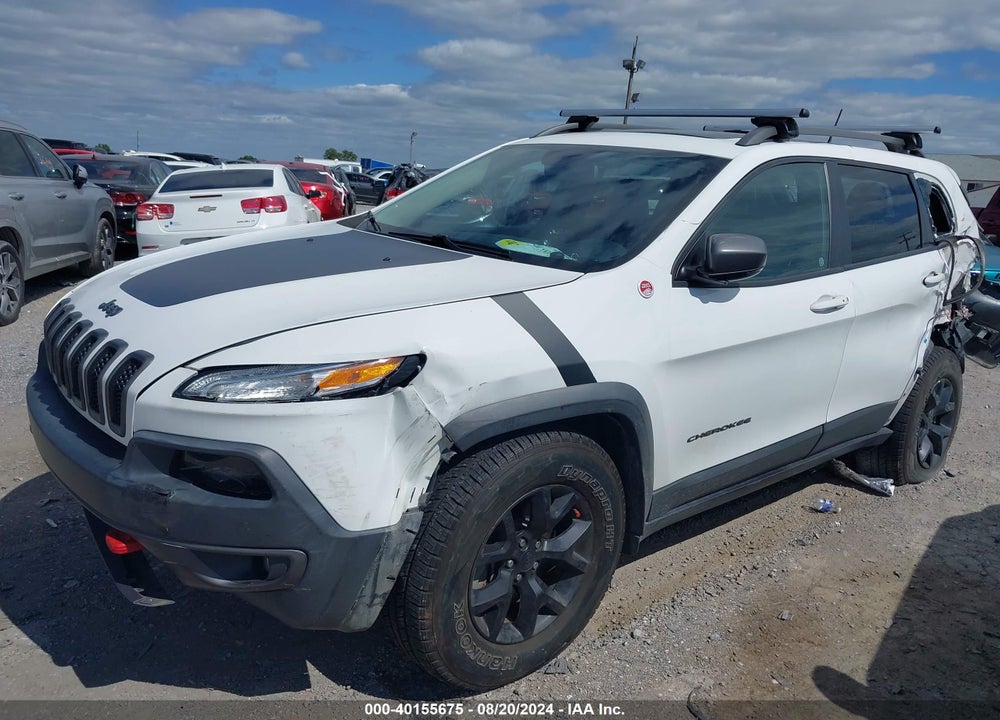 2018 JEEP CHEROKEE TRAILHAWK 4X4 VIN: 1C4PJMBX5JD517110