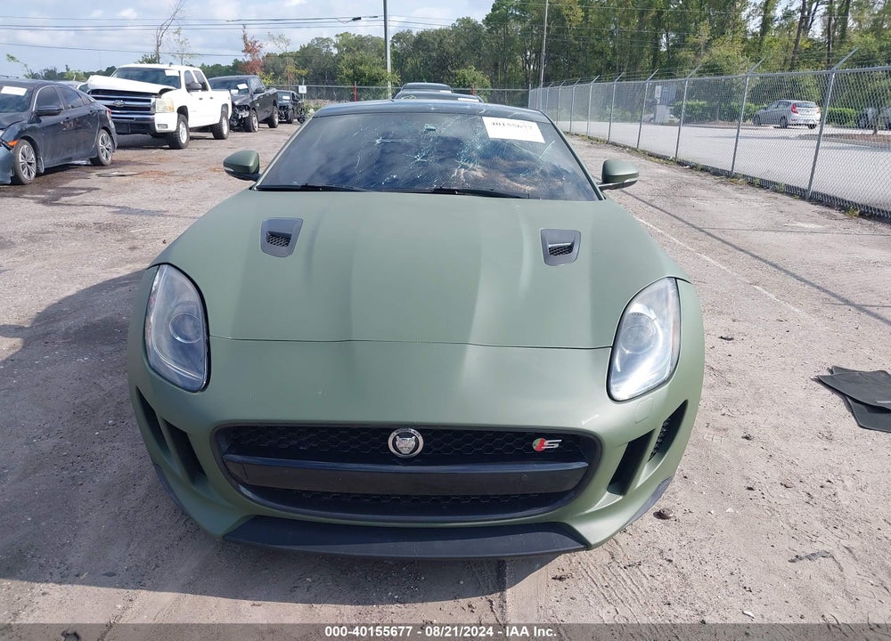 2016 JAGUAR F-TYPE S VIN: SAJWA6BU7G8K30741