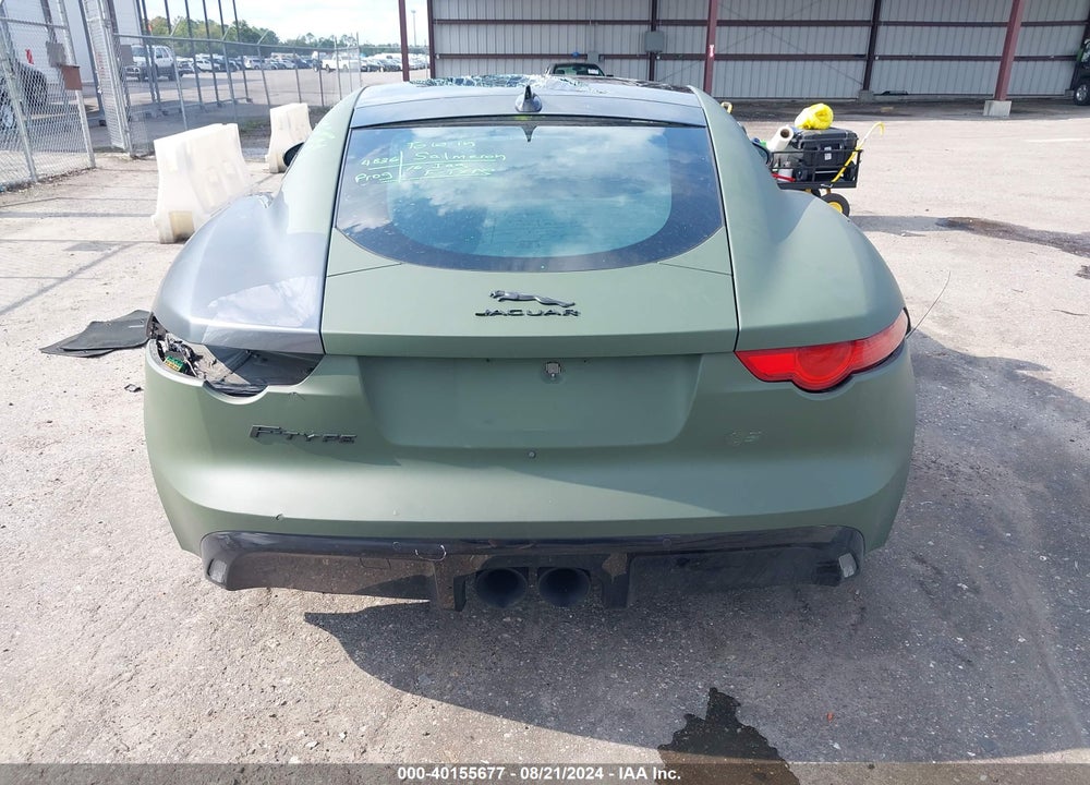 2016 JAGUAR F-TYPE S VIN: SAJWA6BU7G8K30741