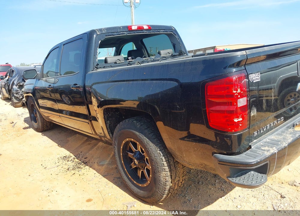 2017 CHEVROLET SILVERADO 1500 2LT VIN: 3GCUKREC2HG255582