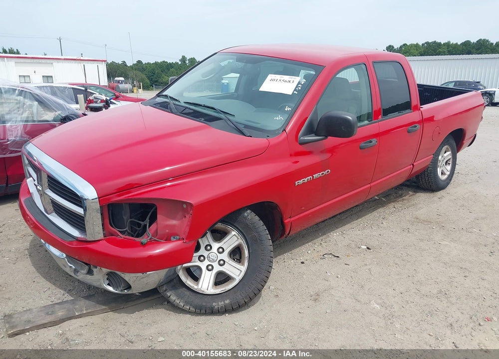 2007 DODGE RAM 1500 SLT/TRX4 OFF ROAD/SPORT VIN: 1D7HU18P77S150822