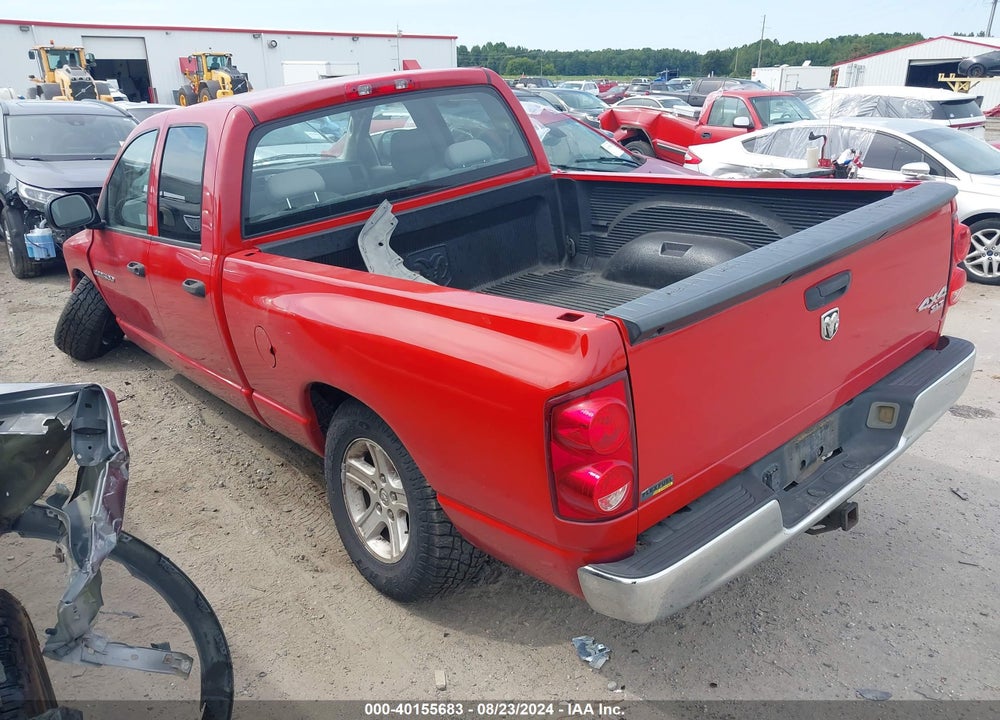 2007 DODGE RAM 1500 SLT/TRX4 OFF ROAD/SPORT VIN: 1D7HU18P77S150822