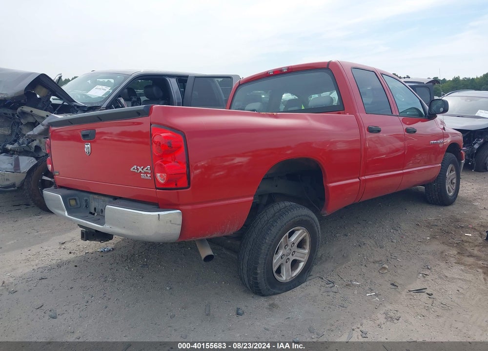 2007 DODGE RAM 1500 SLT/TRX4 OFF ROAD/SPORT VIN: 1D7HU18P77S150822