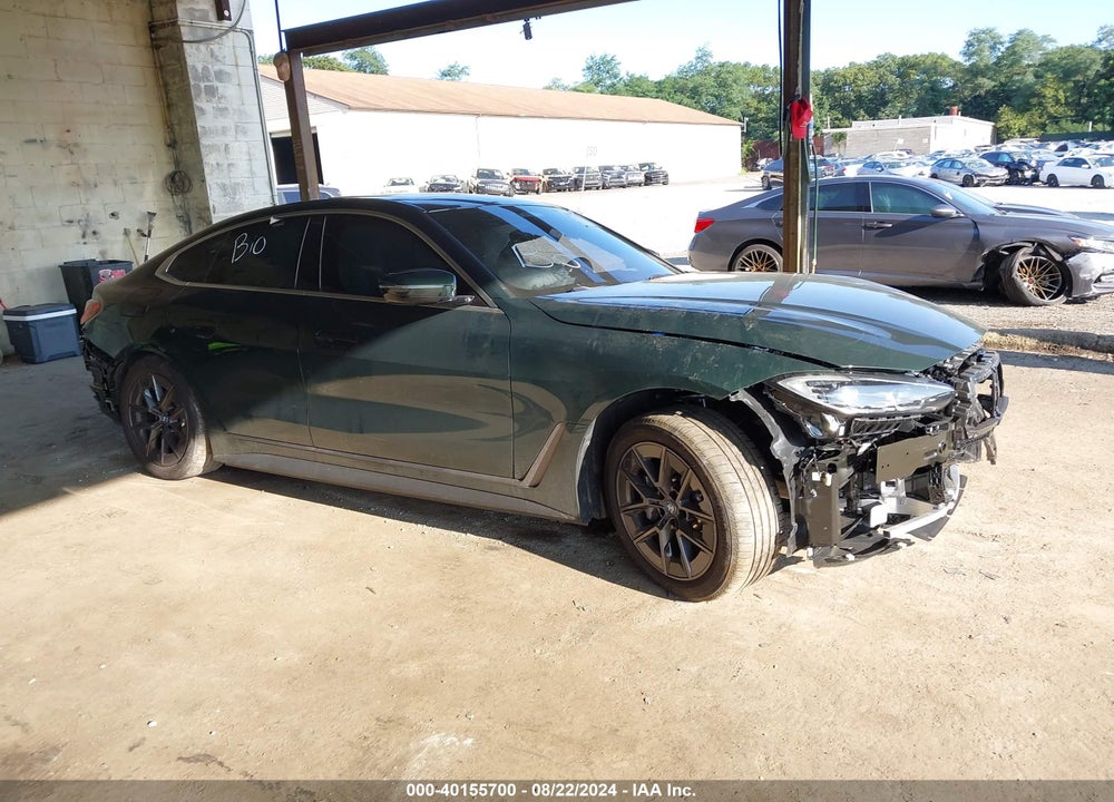 2024 BMW I4 XDRIVE40 VIN: WBY83FB03RFS53624